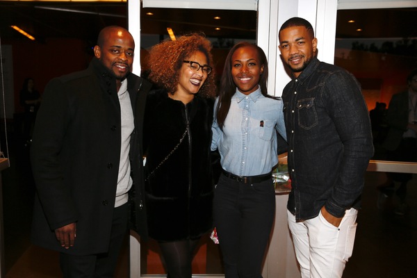 Dule Hill, Amanda Seales, DeWanda Wise and Alano Miller  Photo