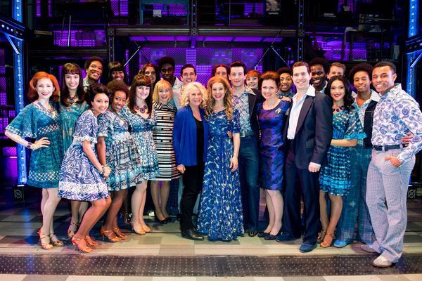 Carole King and West End cast of BEAUTIFUL - THE CAROLE KING MUSICAL Photo