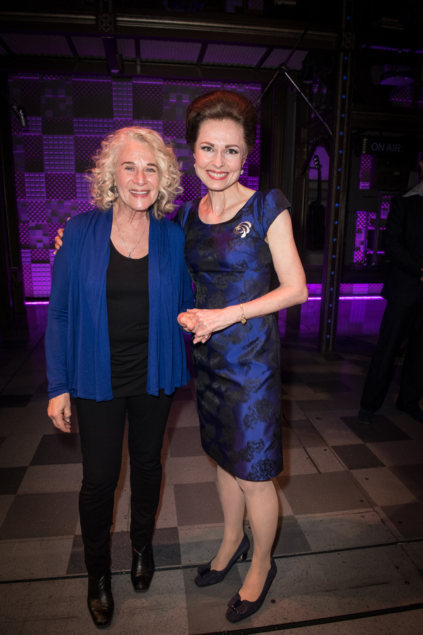 Carole King and Barbara Drennan at 