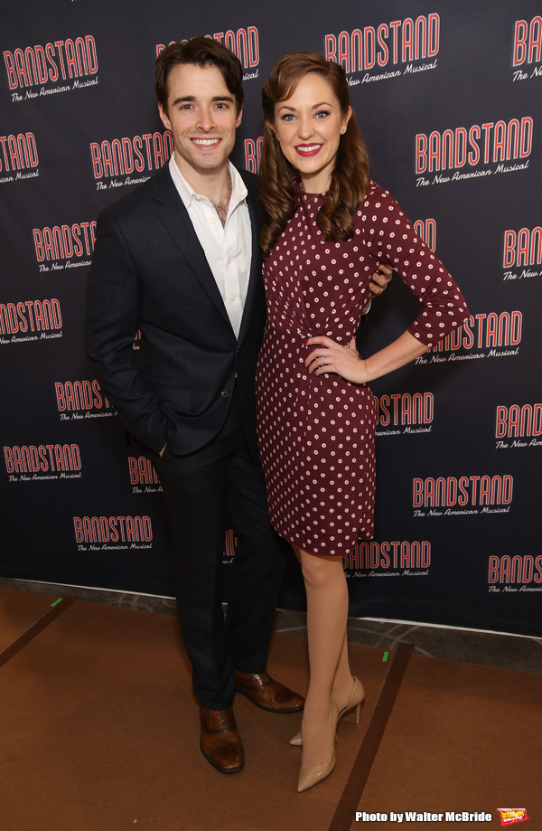 Corey Cott and Laura Osnes Photo