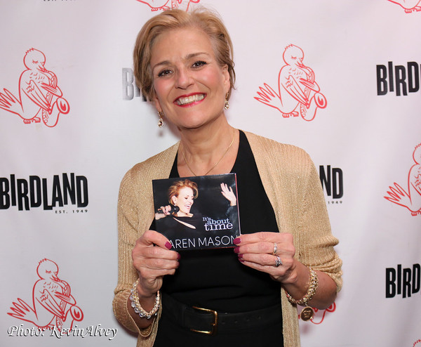 Photo Flash: Karen Mason Takes on Birdland and IT'S ABOUT TIME Image