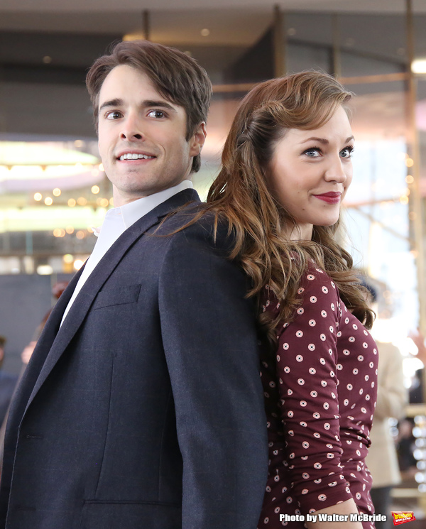 Corey Cott and Laura Osnes Photo