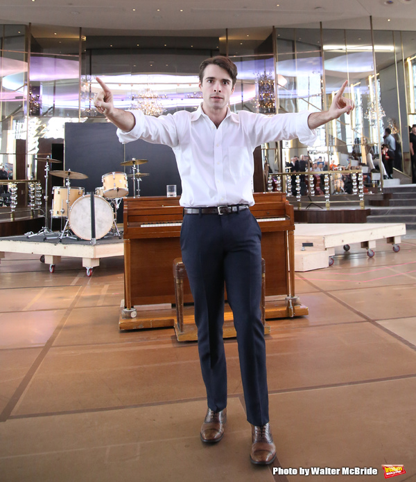 Photo Coverage: The Band's All Here! In Rehearsal with the Company of BANDSTAND Image