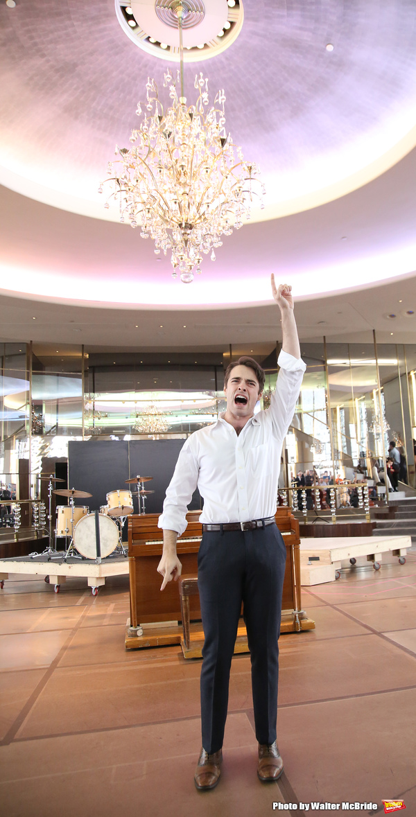 Photo Coverage: The Band's All Here! In Rehearsal with the Company of BANDSTAND Image