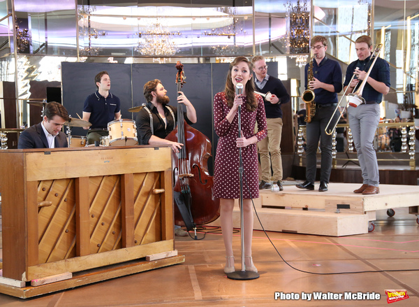 Photo Coverage: The Band's All Here! In Rehearsal with the Company of BANDSTAND Image