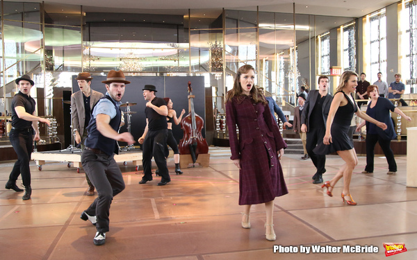 Photo Coverage: The Band's All Here! In Rehearsal with the Company of BANDSTAND Image