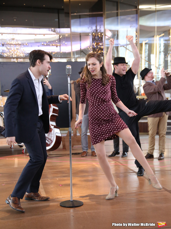 Photo Coverage: The Band's All Here! In Rehearsal with the Company of BANDSTAND Image
