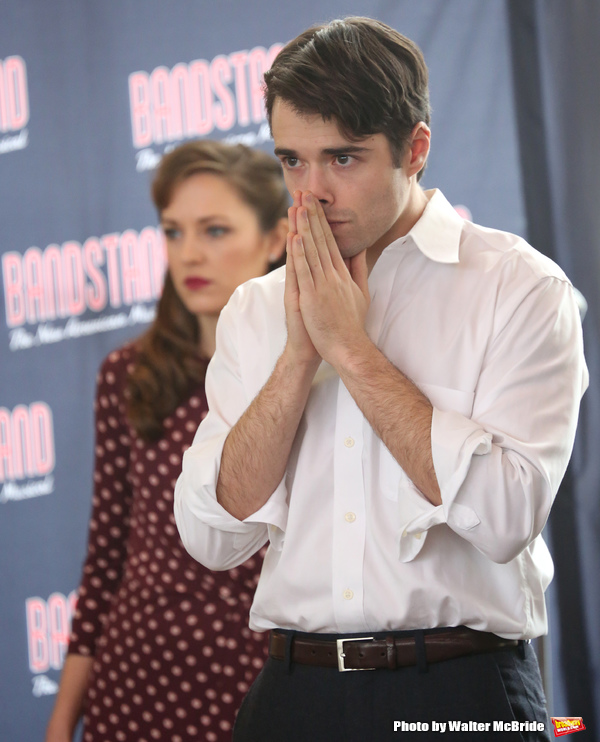 Photo Coverage: The Band's All Here! In Rehearsal with the Company of BANDSTAND Image
