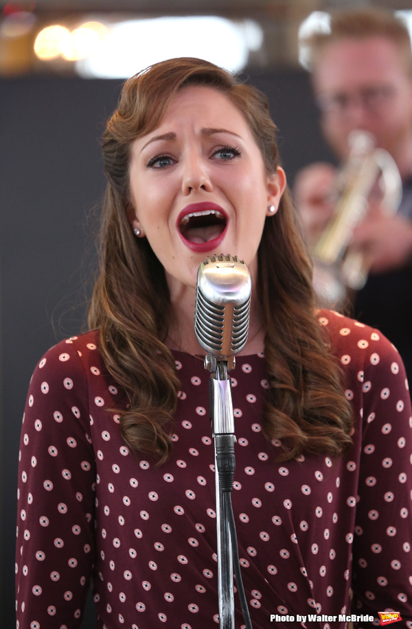 Photo Coverage: The Band's All Here! In Rehearsal with the Company of BANDSTAND Image