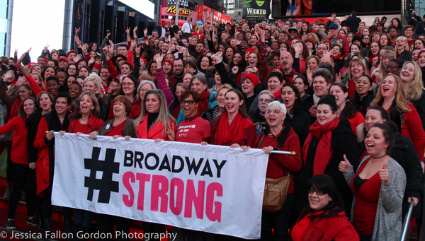 Photo Coverage: Broadway Unites in Times Square for International Women's Day! Image