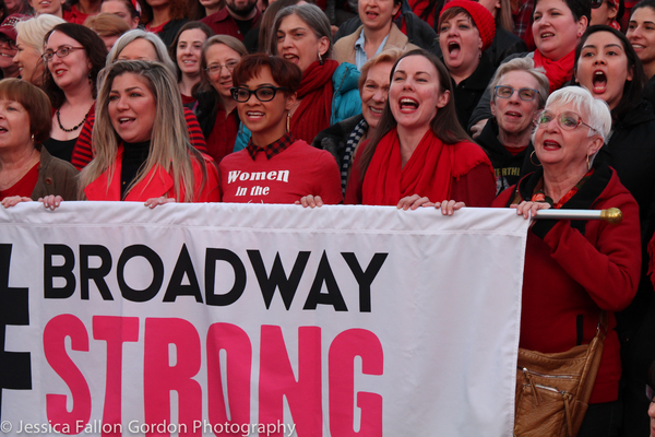 Photo Coverage: Broadway Unites in Times Square for International Women's Day! Image
