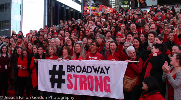 Photo Coverage: Broadway Unites in Times Square for International Women's Day! Image