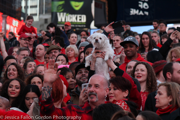 Photo Coverage: Broadway Unites in Times Square for International Women's Day! Image
