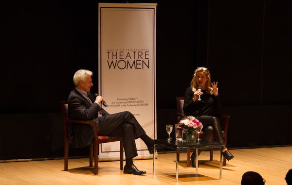 Photo Flash: The League Of Professional Theatre Women Interviews Broadway Bound Laura Linney Image