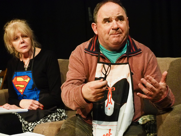 Photo Flash: In Rehearsal with DOG ENDS at Tabard Theatre Image