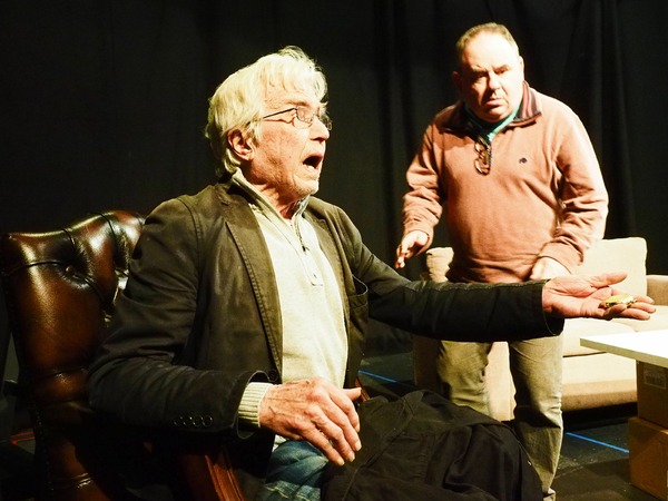 Photo Flash: In Rehearsal with DOG ENDS at Tabard Theatre Image