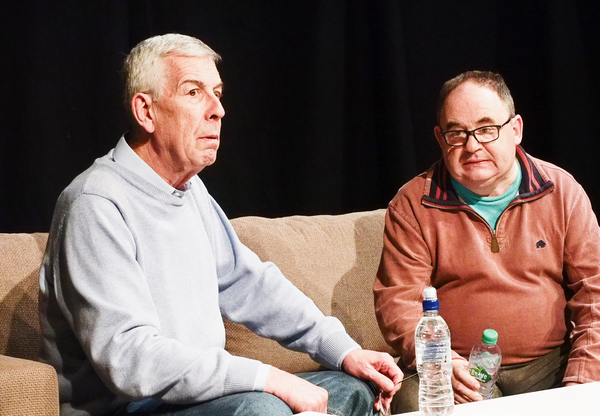 Photo Flash: In Rehearsal with DOG ENDS at Tabard Theatre Image