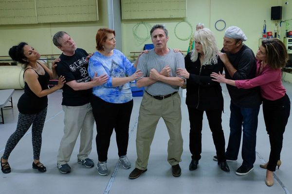 Photo Flash: New Pre-Production Rehearsal Photos of the cast of THE GEEZE & ME! 