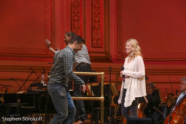 Photo Coverage: Caissie Levy and Tony Yazbeck Rehearse for NY Pops' Tribute to Kander & Ebb Image