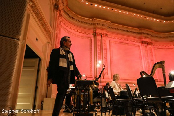 Photo Coverage: Caissie Levy and Tony Yazbeck Rehearse for NY Pops' Tribute to Kander & Ebb Image