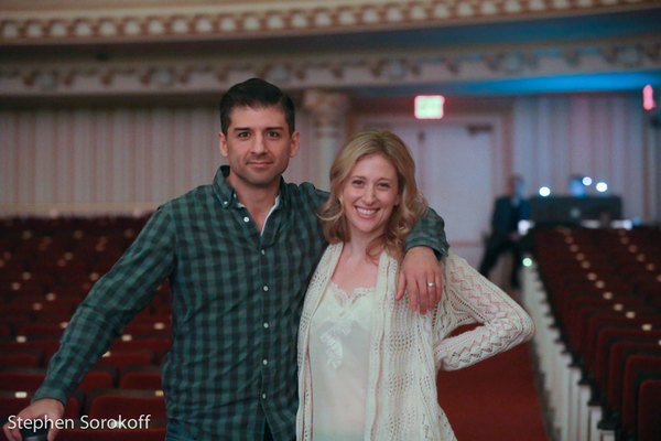 Photo Coverage: Caissie Levy and Tony Yazbeck Rehearse for NY Pops' Tribute to Kander & Ebb Image