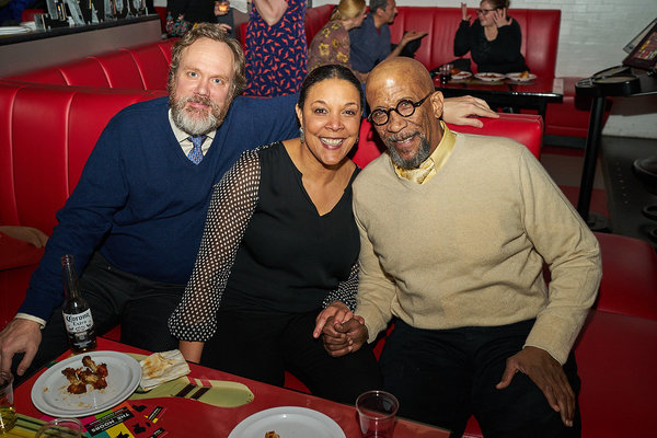 Andrew Garman, Linda Powell, Reg E. Cathay  Photo