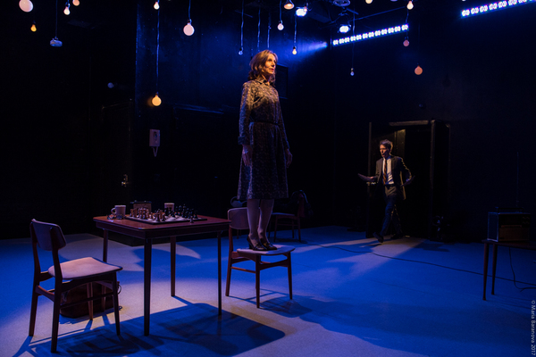 Photo Flash: John Cage's Words Come to Life in CHESS MATCH NO. 5 Image