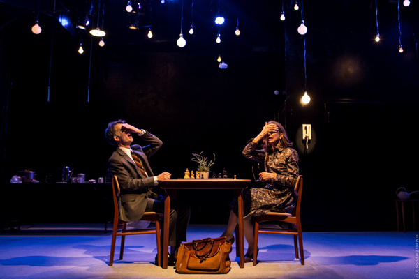 Photo Flash: John Cage's Words Come to Life in CHESS MATCH NO. 5 Image