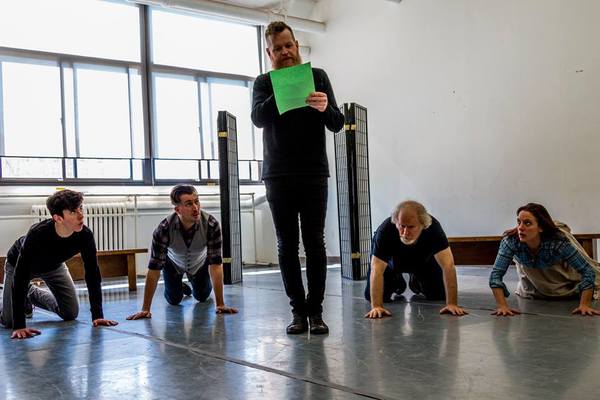 Photo Flash: Behind the Scenes in Rehearsal with Titan Theatre's TWELFTH NIGHT Image
