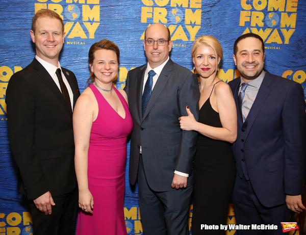 Photo Coverage: The Cast of COME FROM AWAY Celebrates Opening Night! Image