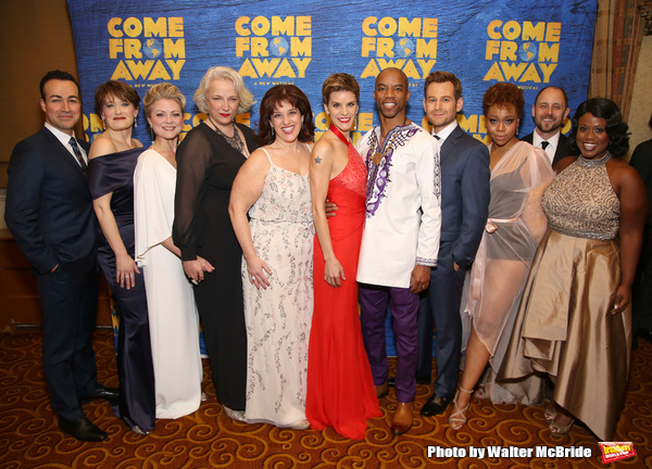 Photo Coverage: The Cast of COME FROM AWAY Celebrates Opening Night! Image