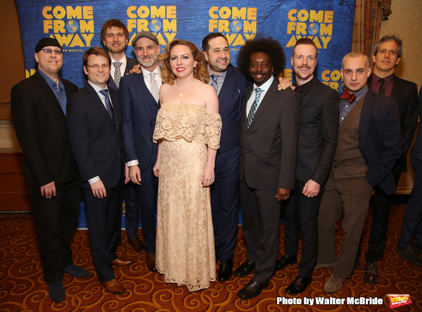 Photo Coverage: The Cast of COME FROM AWAY Celebrates Opening Night! Image