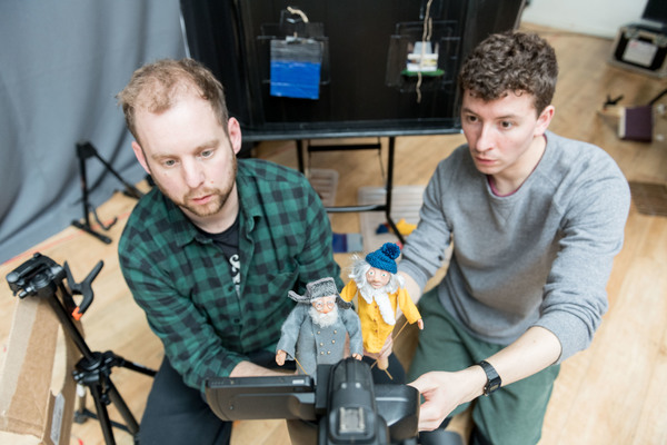 Photo Flash: In Rehearsals with THE MISSING LIGHT at The Old Vic Image