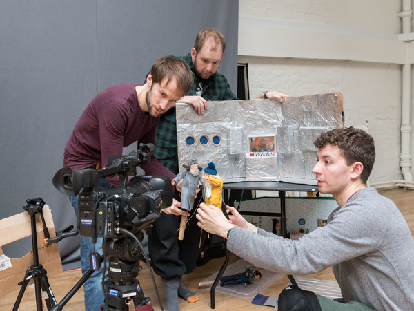 Photo Flash: In Rehearsals with THE MISSING LIGHT at The Old Vic Image