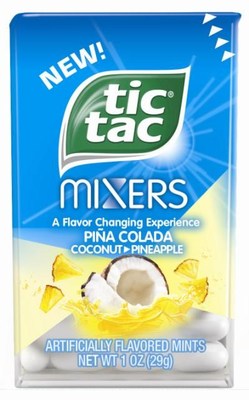 Tic Tac Introduces New Pina Colada Tic Tac Mixers Image