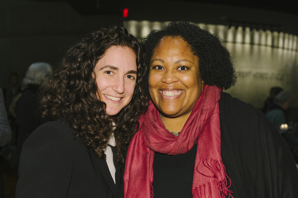 Director Daniella Topol and playwright Jacqueline E. Lawton Photo