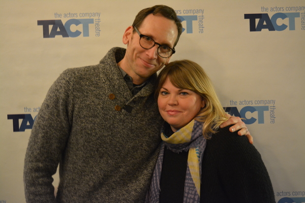 Photo Flash: Kate Baldwin, Jonathan Groff and More Celebrate THE GRAVEDIGGER'S LULLABY on Opening Night Off-Broadway Image