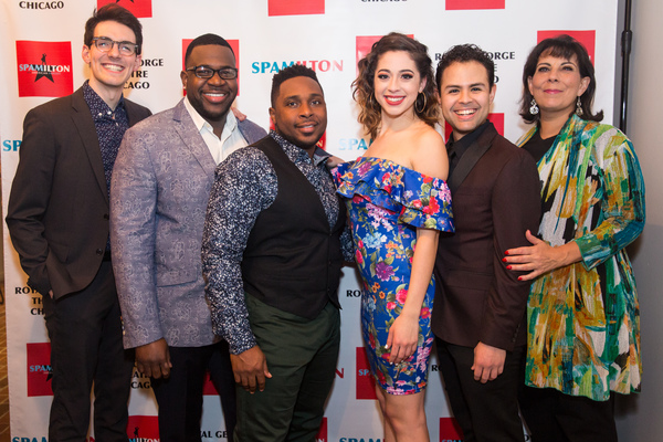 Photo Flash: HAMILTON's Wayne Brady and More Celebrate SPAMILTON's Chicago Opening Image