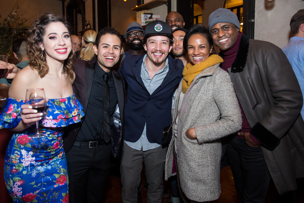 Michelle Lauto and Yando Lopez, Joseph Morales, Mekia Cox and Wayne Brady Photo