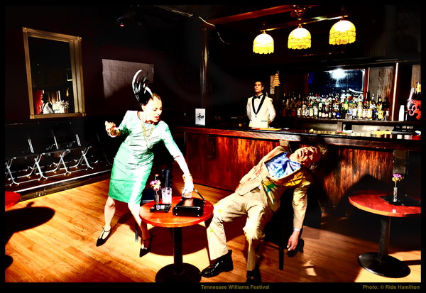 Photo Flash: IN THE BAR OF A TOKYO HOTEL Opens Tomorrow at 292 Theatre Image
