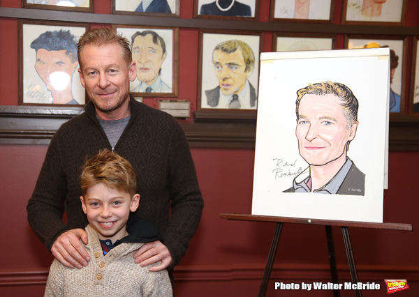 Photo Coverage: THE PRESENT's Cate Blanchett and Richard Roxburgh Unveil Portraits at Sardi's! Image