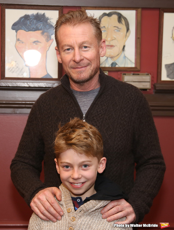 Photo Coverage: THE PRESENT's Cate Blanchett and Richard Roxburgh Unveil Portraits at Sardi's! Image