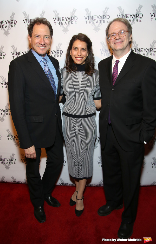 Kevin McCollum, Sarah Stern and Douglas Aibel  Photo