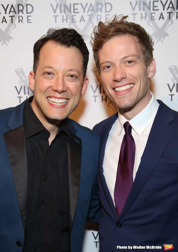 John Tartaglia and Barrett Foa  Photo