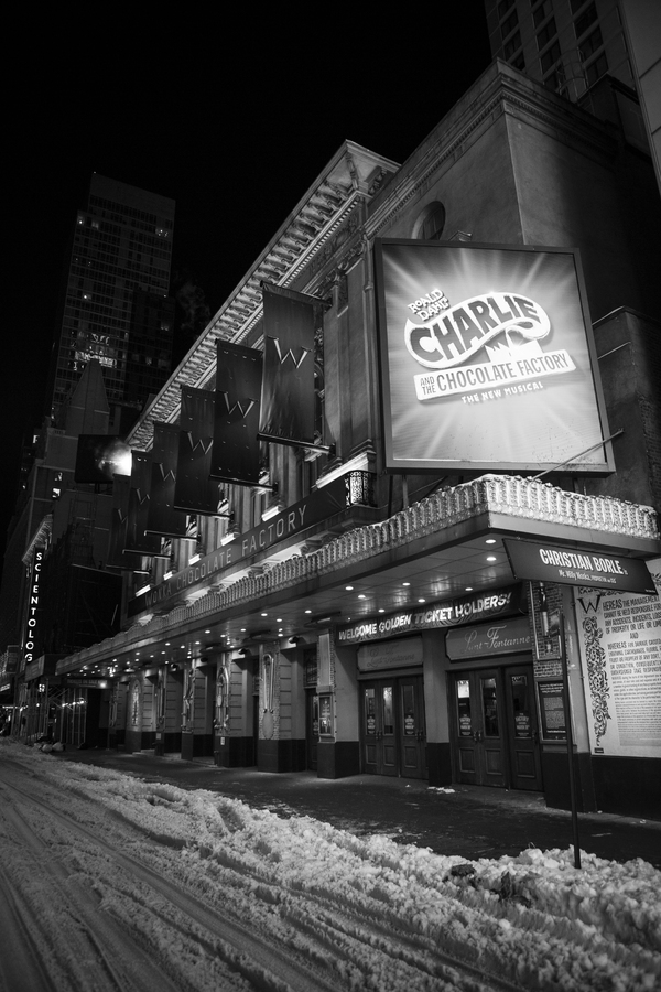 Photo Coverage: Broadway Gets Buried Under Winter Storm Stella 