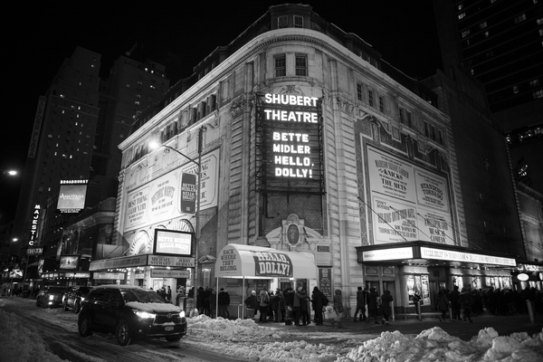 Photo Coverage: Broadway Gets Buried Under Winter Storm Stella 