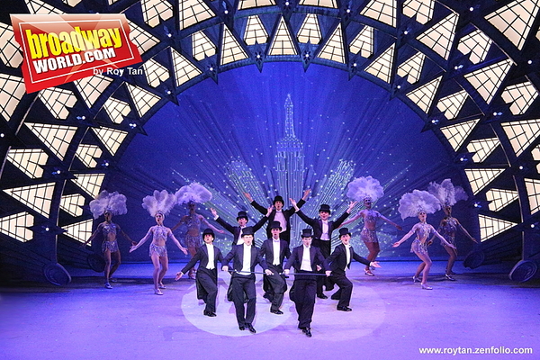 Photo Coverage: AN AMERICAN IN PARIS Lights Up London Image