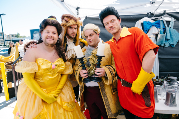 Photo Flash: BEAUTY AND THE BEAST Cast Perform 'Crosswalk the Musical' on CORDEN Image