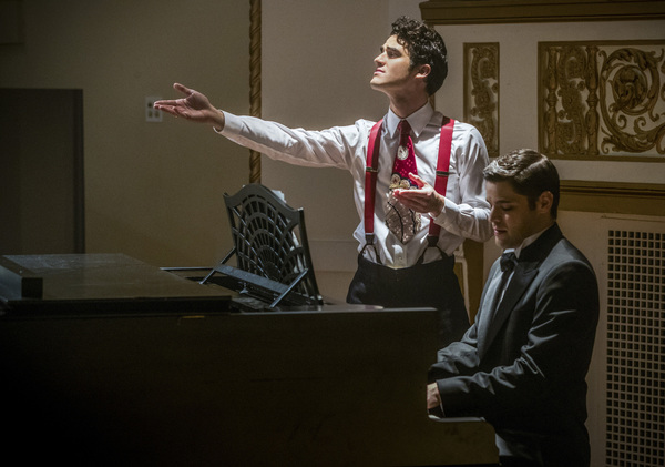 Photo Flash: Darren Criss, Jeremy Jordan & More in FLASH/SUPERGIRL Musical Episode Image