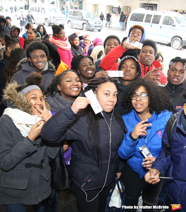 Photo Coverage: Students Get a History Lesson at HAMILTON's Latest #EduHam Matinee! Image